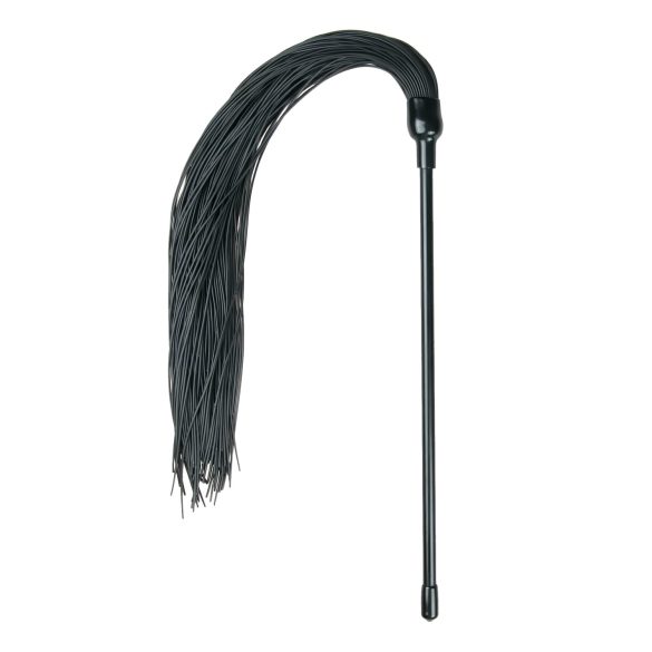 Easytoys Tickler - pálivý silikonový bičík (černý)