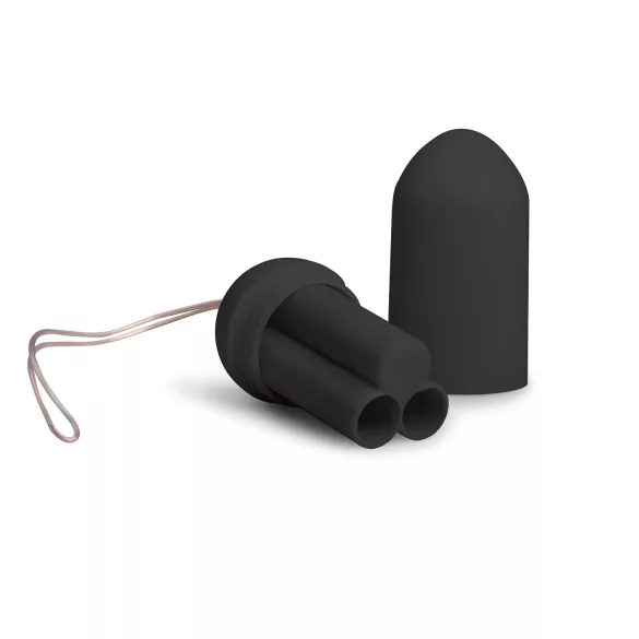 Easytoys - vibrační vajíčko s dálkovým ovládáním - černé