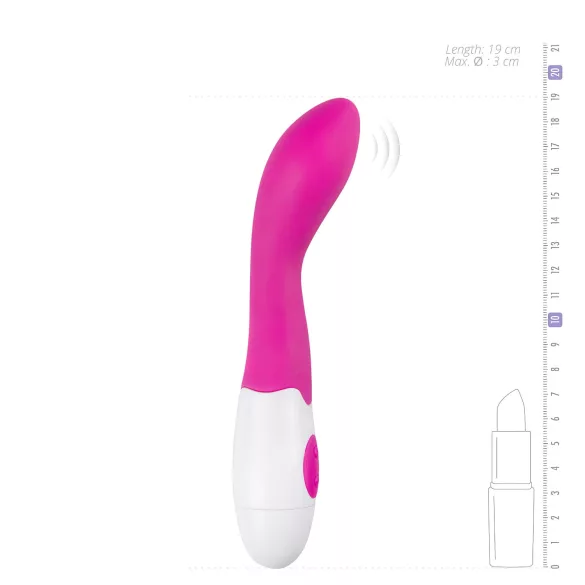 Easytoys Blossom vibe - G-bod vibrátor - silikon - růžový