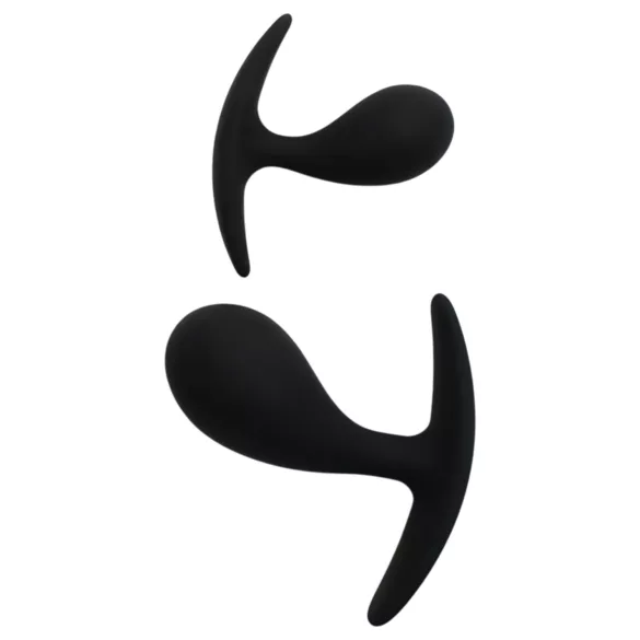 Rimba Copenhagen - anální kolík sada - černá (2 ks)