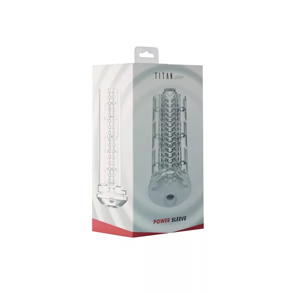 Kiiroo Titan Power - masturbátor vložka - průhledná