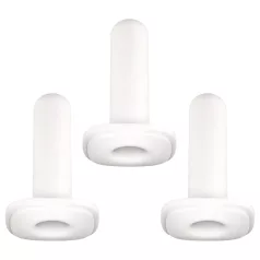   Kiiroo Onyx - masturbátor pouzdro - těsné provedení - 3 ks - bílá