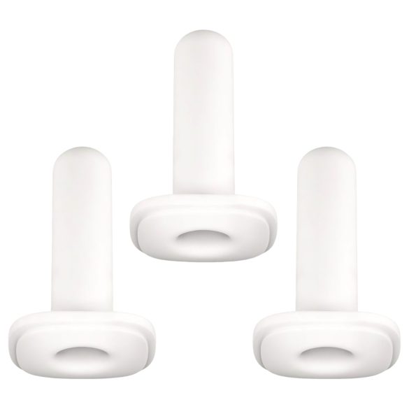 Kiiroo Onyx těsně padnoucí návlek - 3ks (bílá)