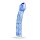 Gildo Glass No. 5 - spirál skleněné dildo (průhledné-modré)
