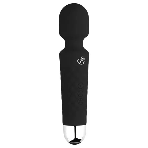 EasyToys - mini masážní vibrátor - dobíjecí - černý