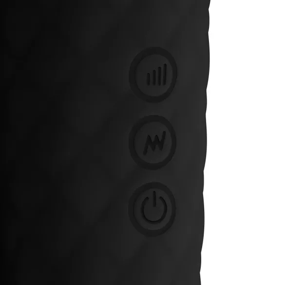 EasyToys - mini masážní vibrátor - dobíjecí - černý