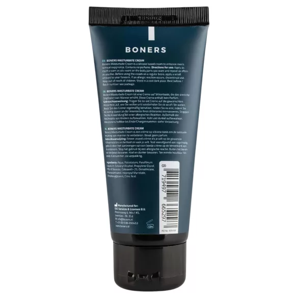 Boners Essentials - intim krém na masturbaci pro muže - 100 ml