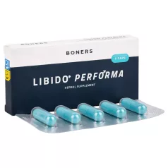   Boners Libido Performa - doplněk stravy v kapslích pro muže (5 ks)