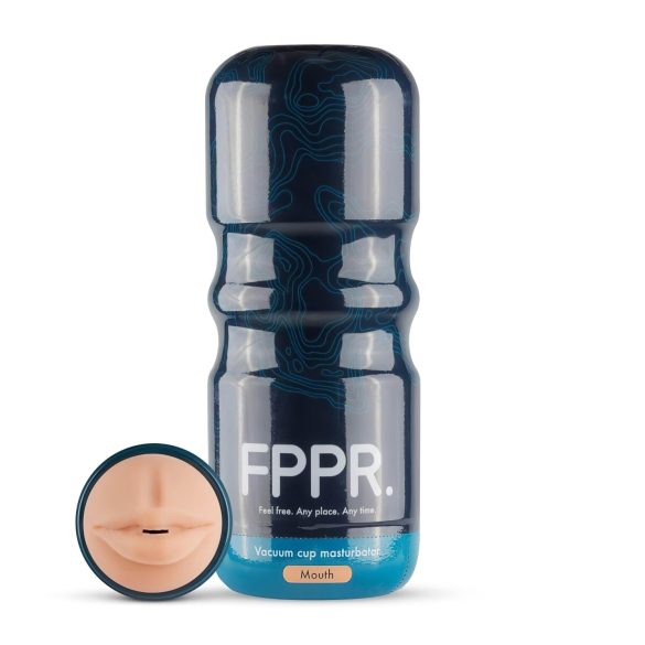 FPPR. Béžový realistický ústní masturbátor