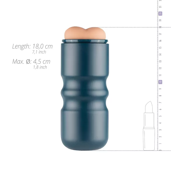 FPPR. Mokka - realistický anální masturbátor - přírodní barva