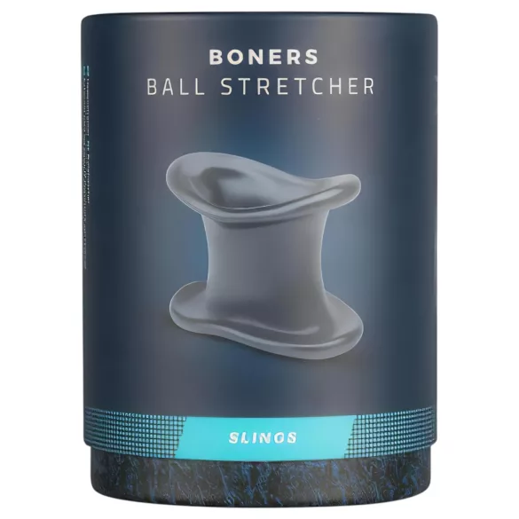 Boners - erekční kroužek a natahovač v jednom (šedý)