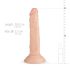 Real Fantasy Blane - realistický dildo - 20 cm (přírodní)