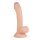 Real Fantasy Vince - dilda s varlaty a předkožkou - 19,5 cm (přírodní)