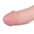 Real Fantasy Cliff - realistické dildo s varlaty - 22 cm (přírodní)