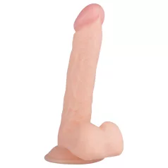   Real Fantasy Felix - realistické dildo s varlaty - 22 cm - tělová