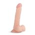 Real Fantasy Felix - realistické dildo s varlaty - 22 cm (přírodní)