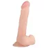 Real Fantasy Felix - realistické dildo s varlaty - 22 cm - tělová