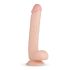 Real Fantasy Elvin - realistický dildo s varlaty - 28cm (přírodní)