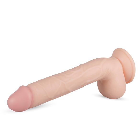 Real Fantasy Elvin - varlatový realistický dildo - 28cm (přírodní)