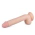 Real Fantasy Elvin - realistický dildo s varlaty - 28cm (přírodní)