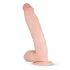 Real Fantasy Dwane - realistický dildo s varlaty - 31 cm (tělový odstín)