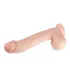 Real Fantasy Lexon - realistické dildo s varlaty - 33 cm - tělová
