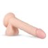 Real Fantasy Lewis - realistický nabíjecí vibrátor, 22 cm (přírodní)