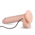Real Fantasy Glynn - realistický vibrátor s akumulátorem - 25 cm - tělová barva