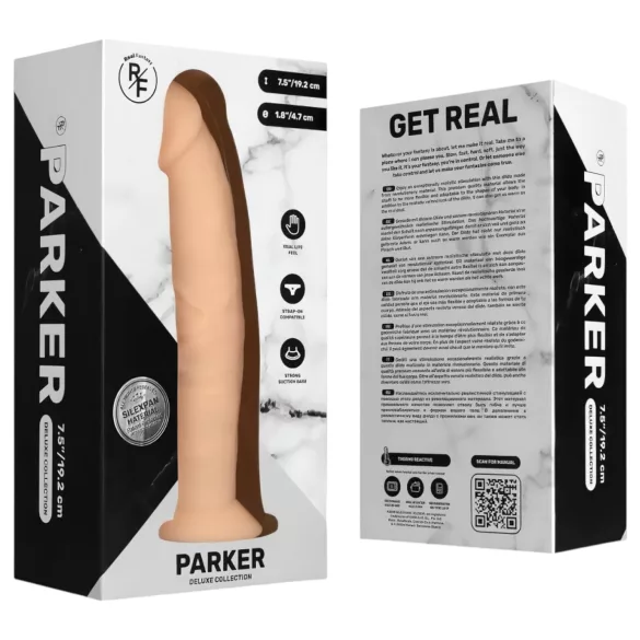 Real Fantasy Parker - realistické dildo - 19 cm - tělová barva