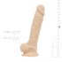 Real Fantasy Percy - realistické dildo - 18 cm (přírodní)