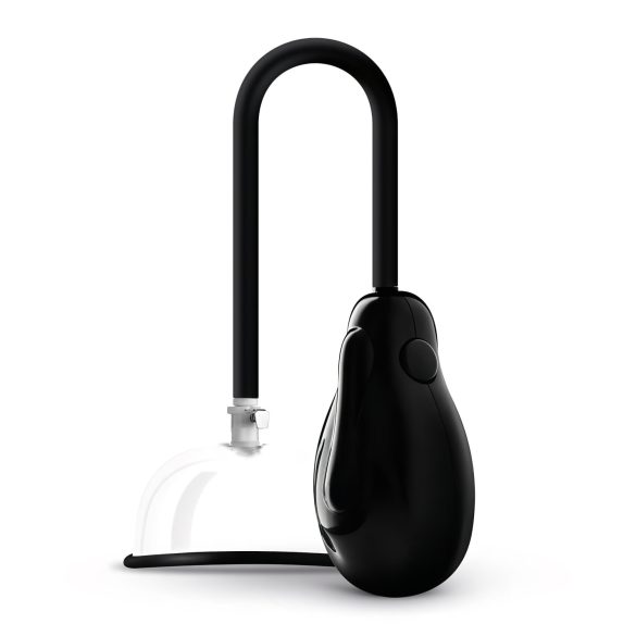 Saiz Premium - automatická vagínová pumpa (průhledná-černá)