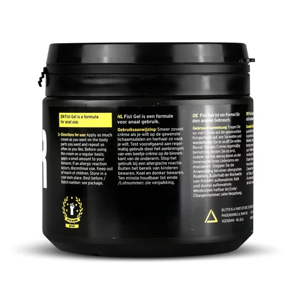 BUTTR - fisting gel - lubrikační gel na vodní bázi - 500 ml