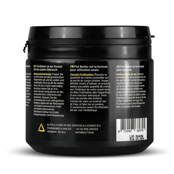 BUTTR - fisting lubrikant - máslový gel - 500 ml
