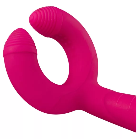 Easytoys Couple - párový vibrátor - dobíjecí, vodotěsný - růžový