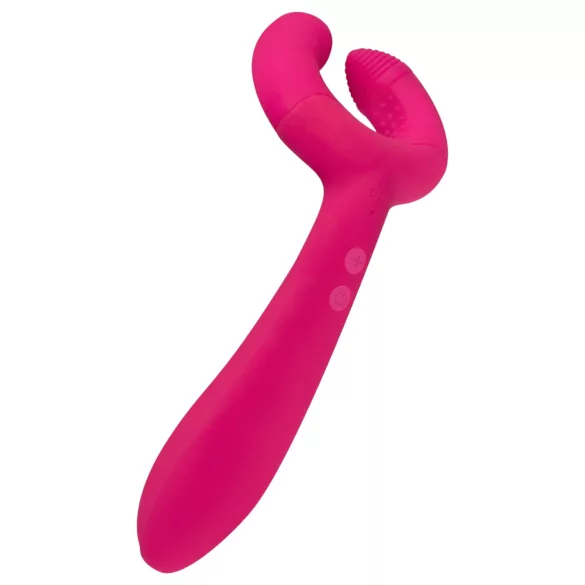Easytoys Couple - párový vibrátor - dobíjecí, vodotěsný - růžový