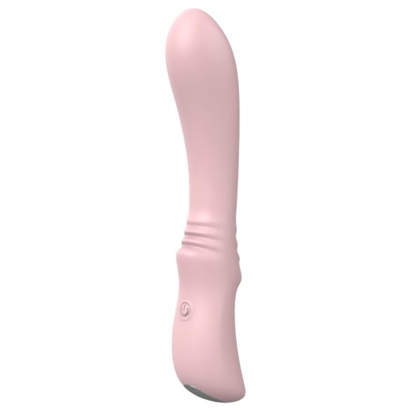 Vibrátor Lásky pro G-bod - růžový pružný design