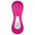 Dreamtoys Essentials - nositelné vibrační kalhotky s drážděním G-bodu (magenta)
