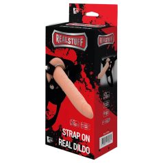   RealStuff Strap-On - úzké, připínací dildo (přírodní)
