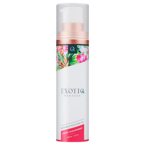 Exotiq - voňavý masážní olej - jahoda (100 ml)