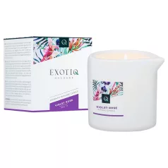 Exotiq - masážní svíčka - růže - 200g