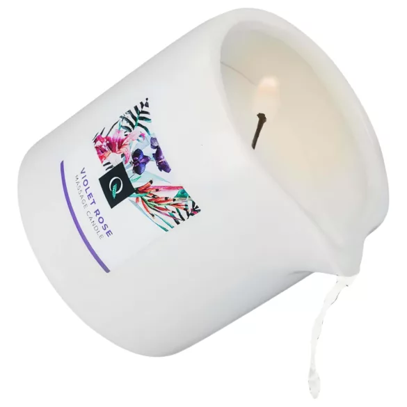 Exotiq - masážní svíčka - růže - 200g