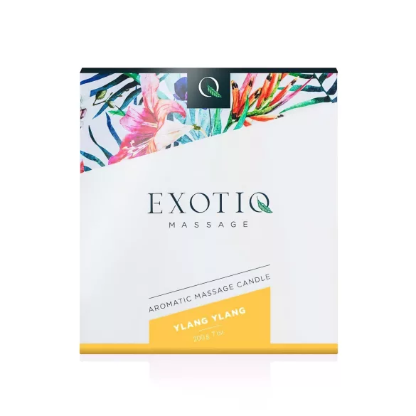 Exotiq - masážní svíčka s vůní ylang ylang - 200g