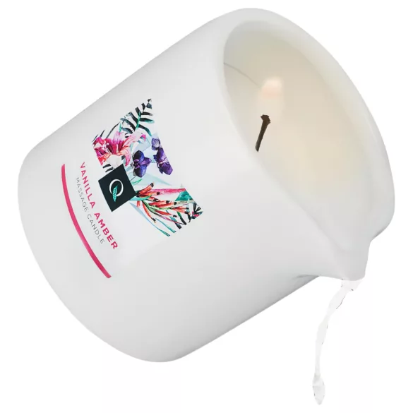 Exotiq - masážní svíčka - vanilka a ambra - 200g