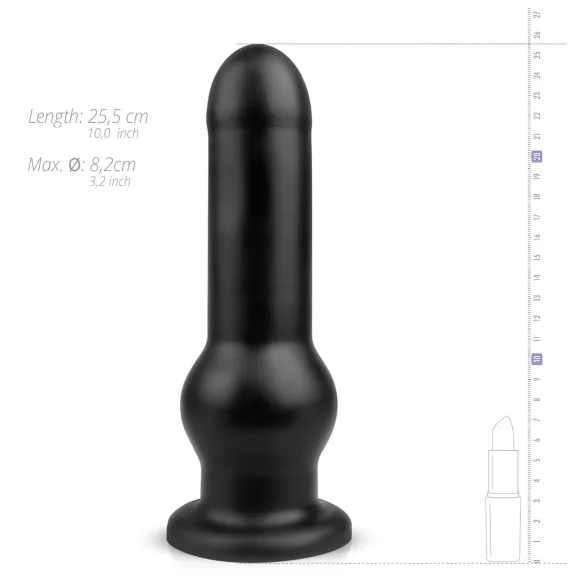 BUTTR - dildo s přísavkou - černé