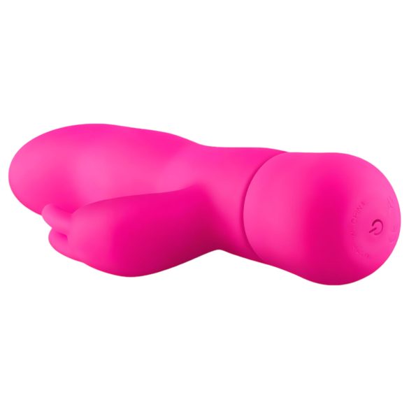 Easytoys Mad Rabbit - vibrátor s králičími oušky - stimulace klitorisu - růžový