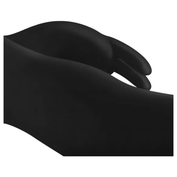 Easytoys Mad Rabbit - vibrátor na G-bod a klitoris - černý