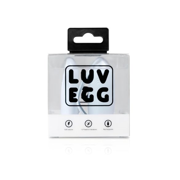 LUV EGG - nabíjecí, bezdrátové vibrační vajíčko (modré)