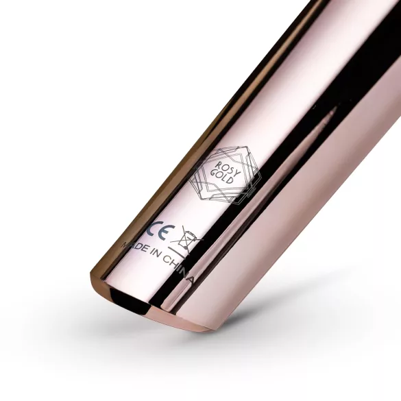Rosy Gold - masážní vibrátor s akumulátorem - růžově zlatá