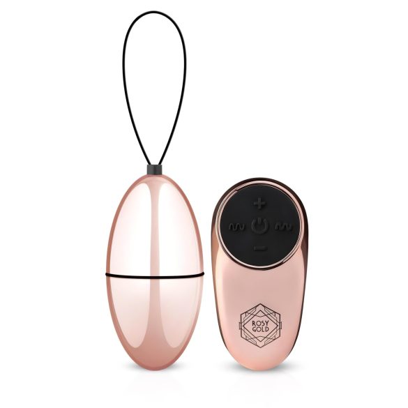 Rosy Gold Egg - voděodolné vibrátorní vajíčko (růžové zlato)