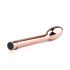 Rosy Gold G-spot - akumulátorový vibrátor na G-bod (růžové zlato)